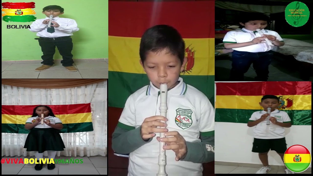 VIVA MI PATRIA BOLIVIA FLAUTA