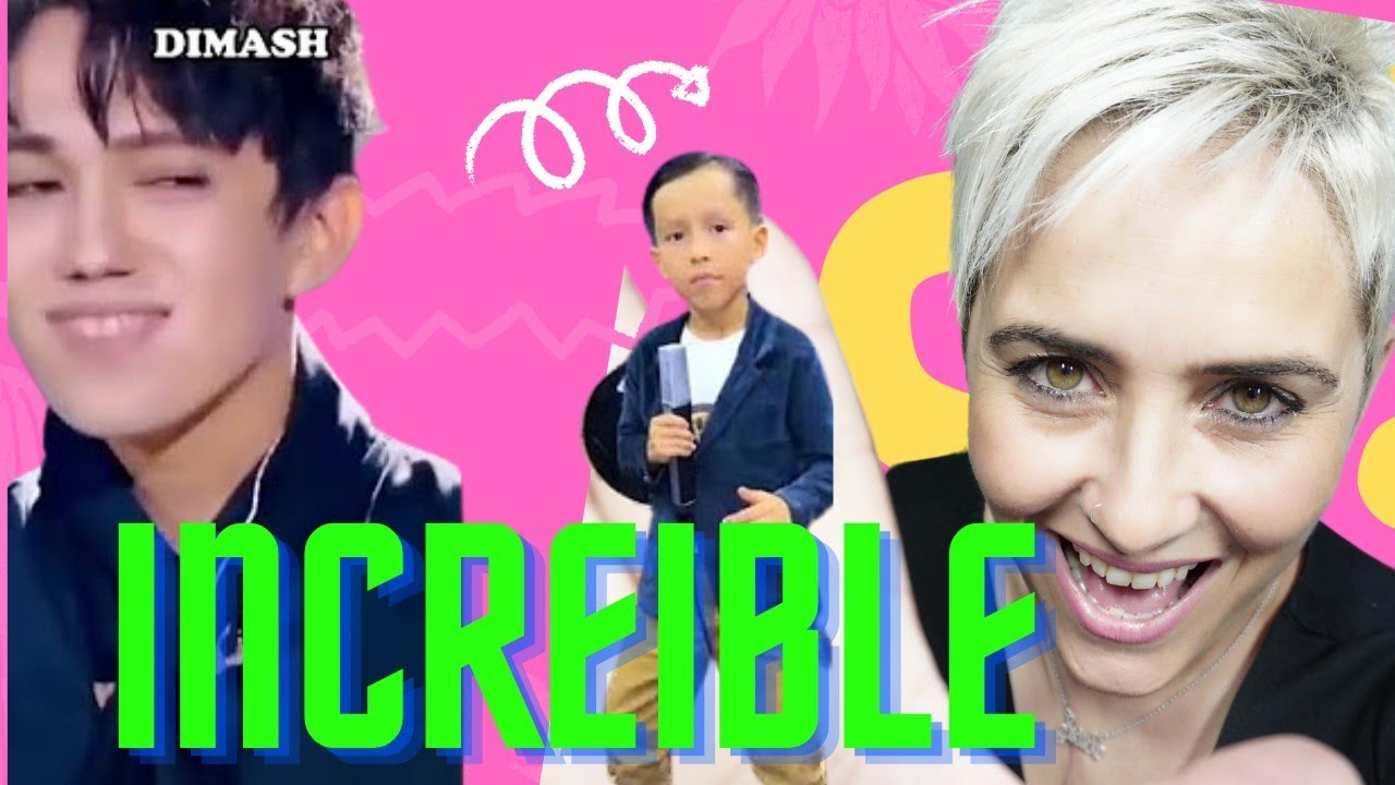 EL NIÑO PRODIGIO 🩷 imita al gran DIMASH QUDAIBERGEN 🔥 Reacción