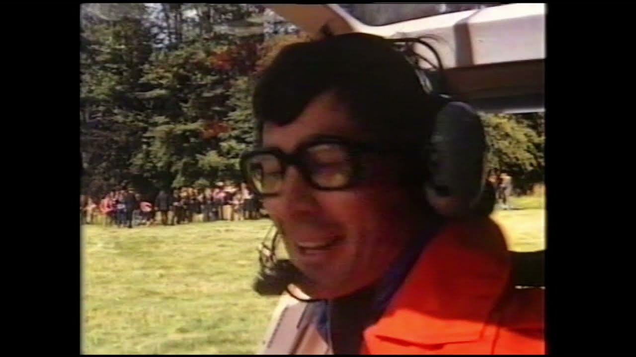 Первое одиночное кругосветное путешествие на вертолете, 1983 год.