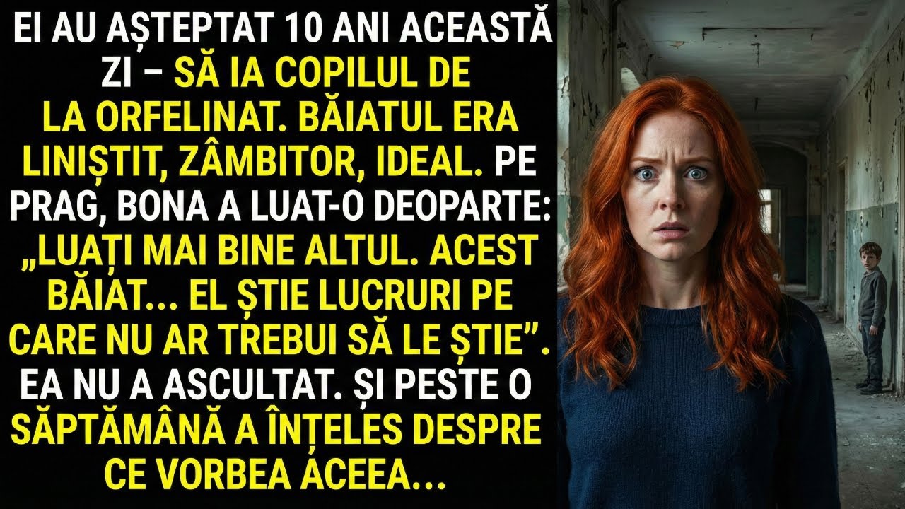 „Au așteptat 10 ani această zi. Dădaca le-a șoptit. «Nu luați acest băiat». Ei nu au ascultat...”