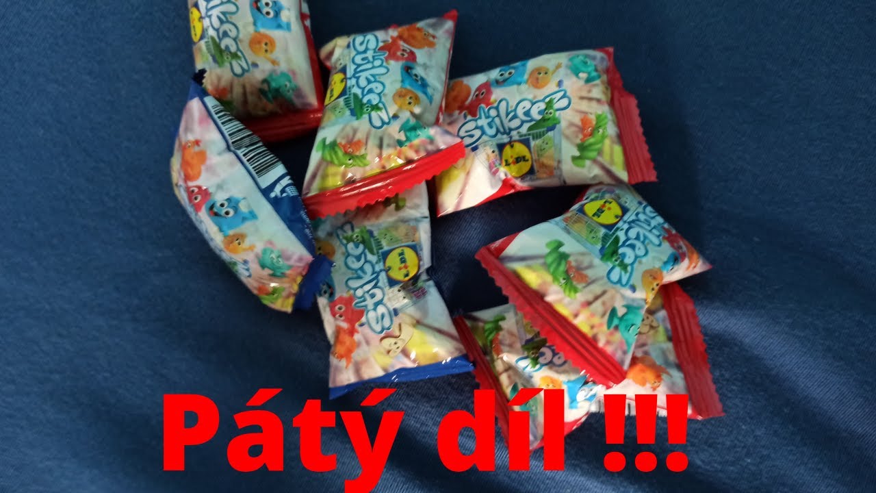 Otevírání stikeez z Lidlu!!! #5 poslední díl