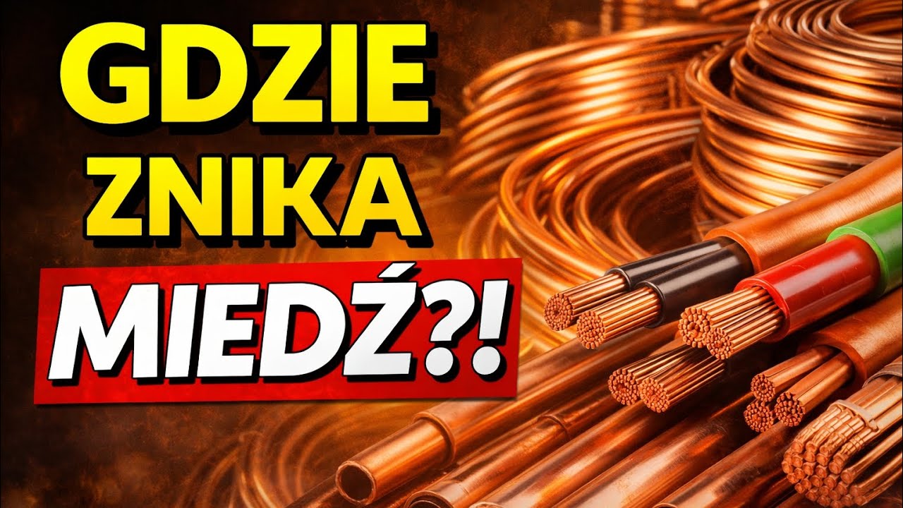 GDZIE ZNIKA MIEDŹ? Cichy kryzys, o którym mało kto mówi