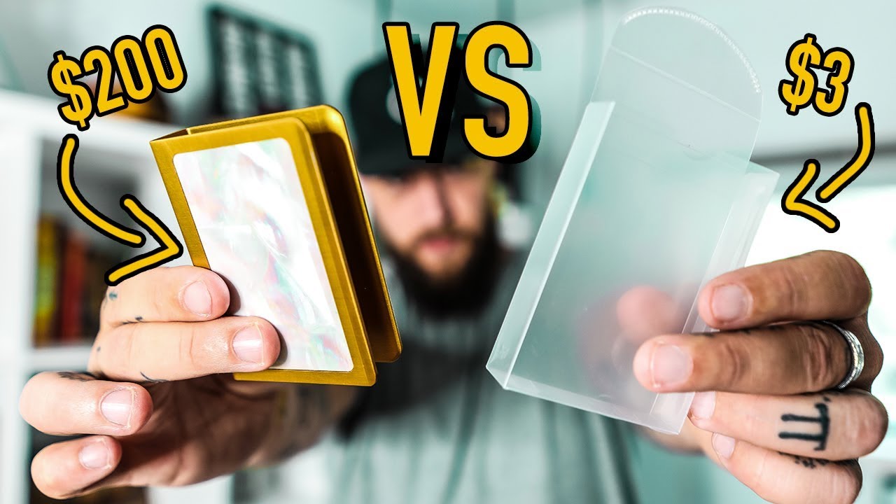 $3 Card Guard vs $200 Card Guard!!