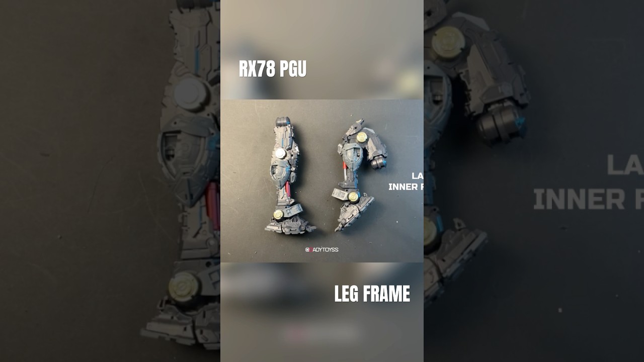 RX78 PGU LEG FRAME #rx78 #asmr #satisfying #shorts