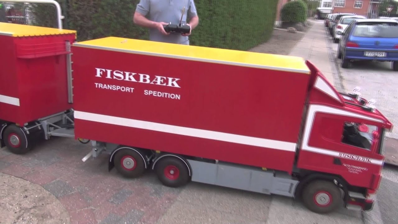 Rc Truck Largescale 1:4 (fiskbæk bil afhentes)
