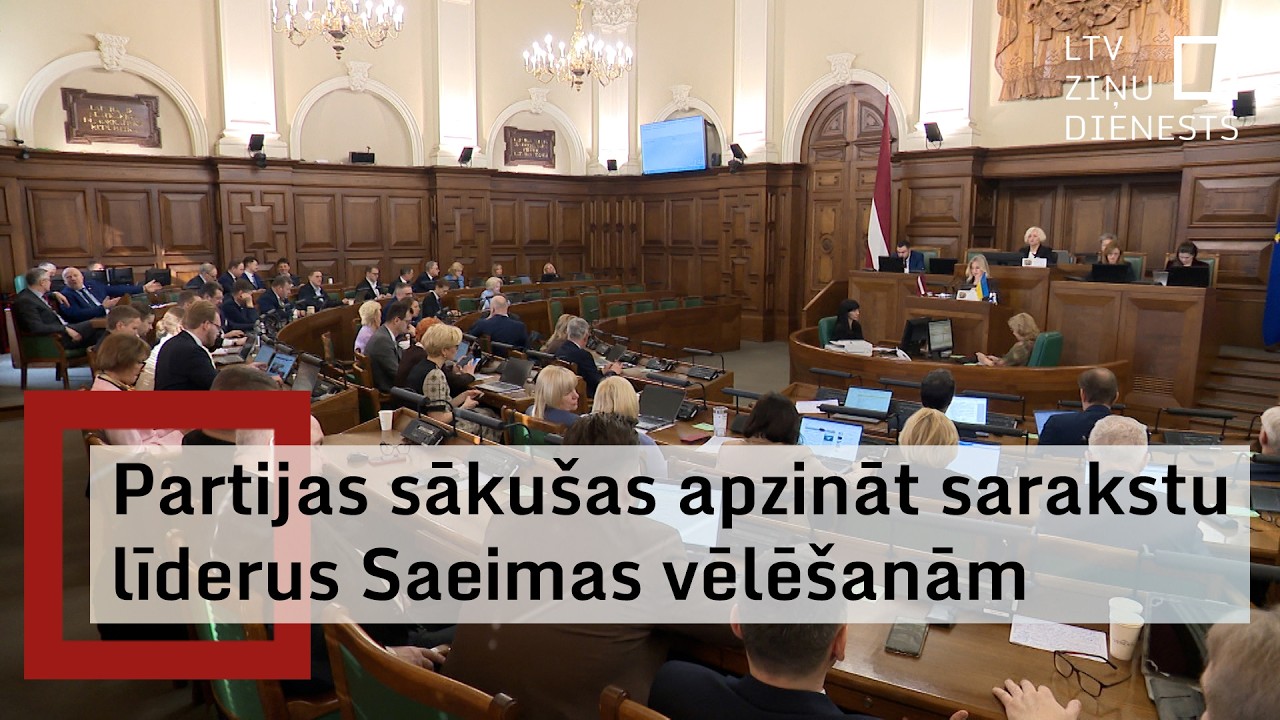 Kuri kandidāti vedīs partiju sarakstus gaidāmajās Saiemas vēlēšanās?