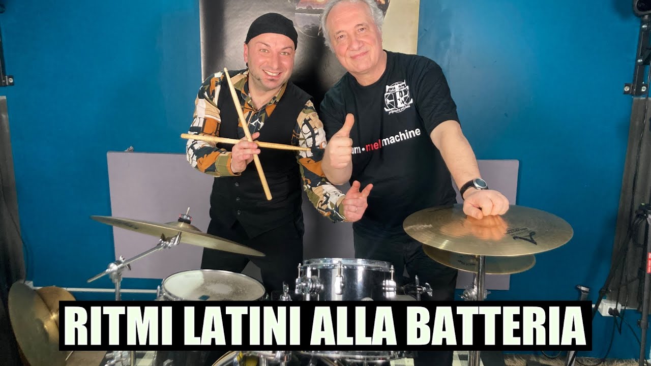 RITMI LATINI ALLA BATTERIA con Mel Contino (MIMMO MIRABELLI - PARLIAMO DI MUSICA).