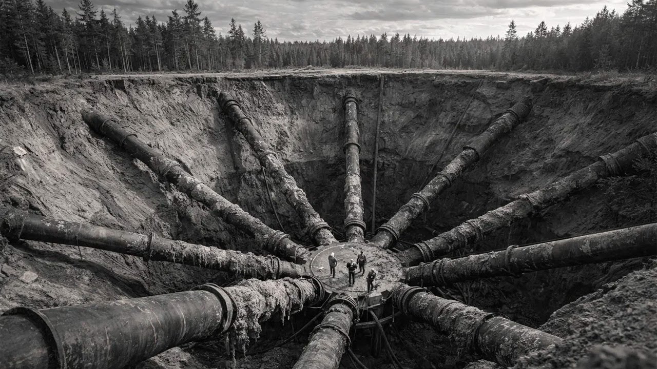 O conductă de gaz veche a fost descoperită în taiga din Altai — un sistem vechi de 2000 de ani