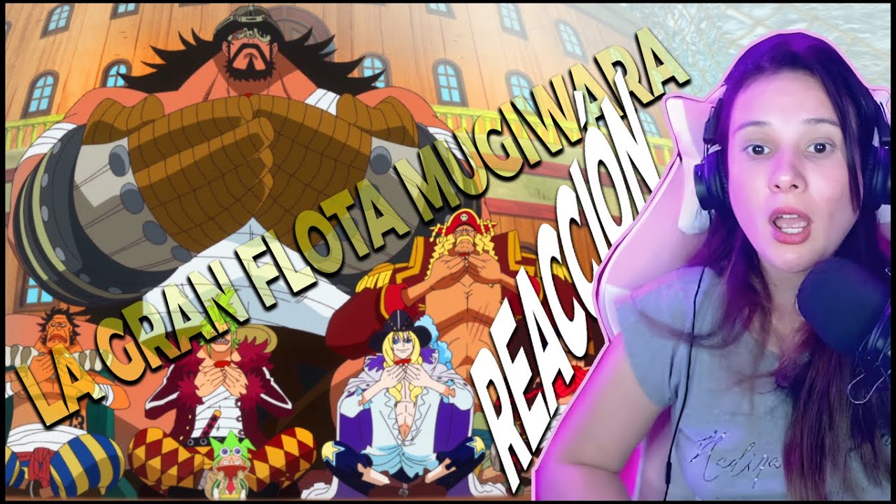 One Piece Reacción - FINAL de Dressrosa - La gran flota MUGIWARA