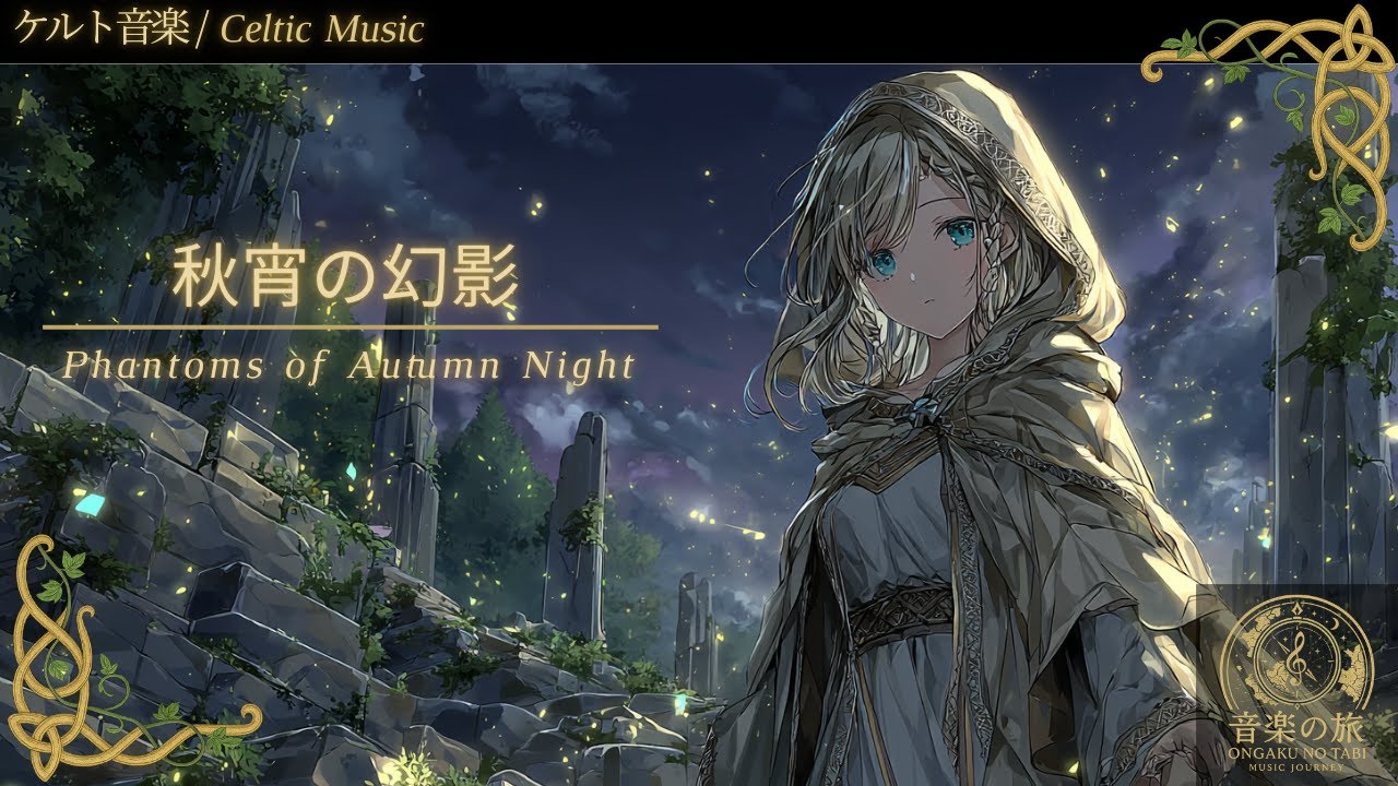 【幻想ケルト音楽】秋宵の幻影と静寂の庭 – Phantoms of Autumn Night and the Garden of Silence