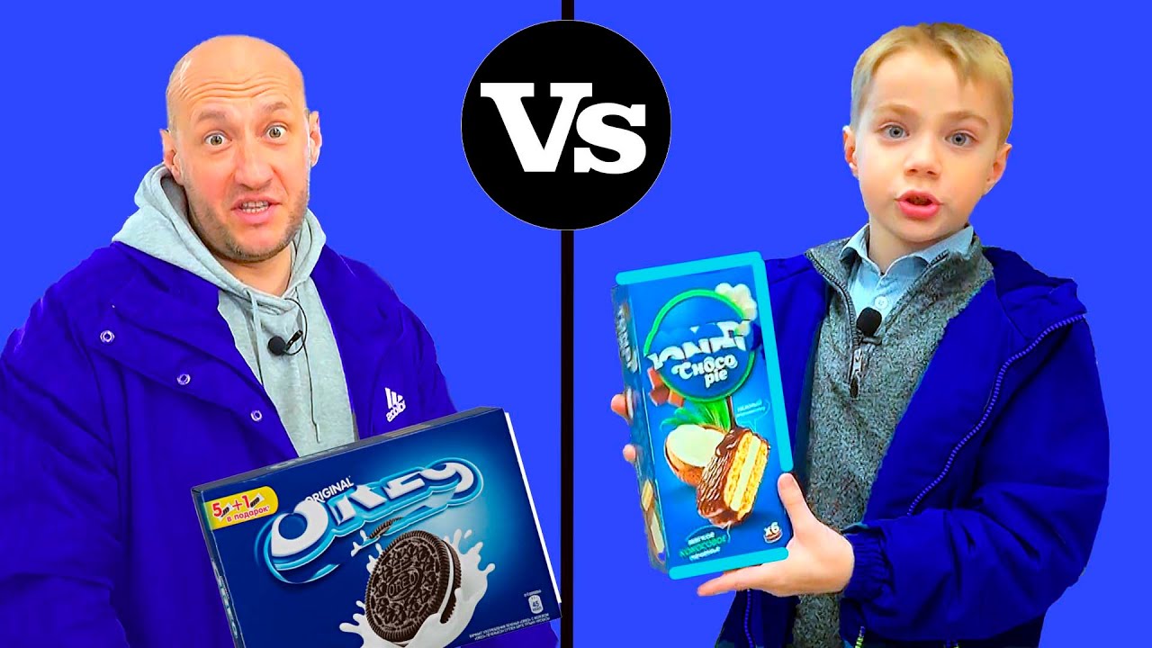 ФЁДОР vs ПАПА. СЛАДОСТИ для РАДОСТИ.