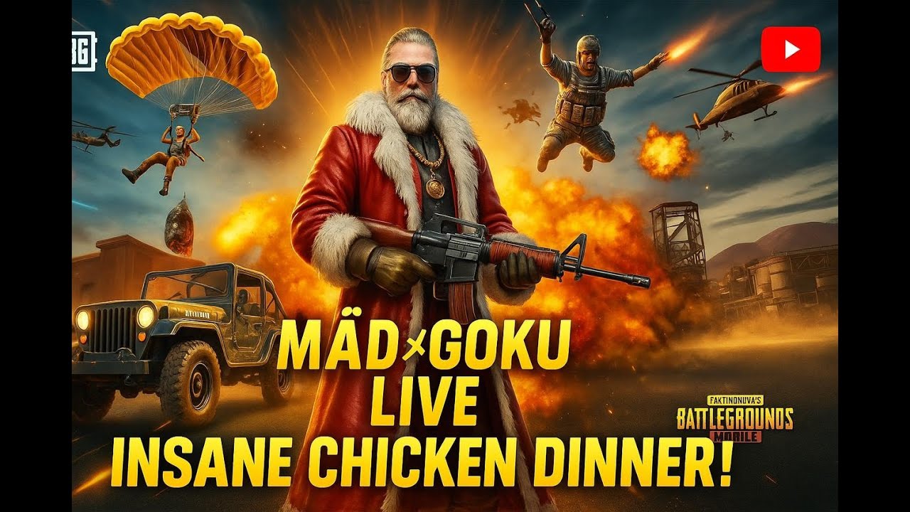 PUBG MOBILE | GAMEPLAY MAD X GOKU