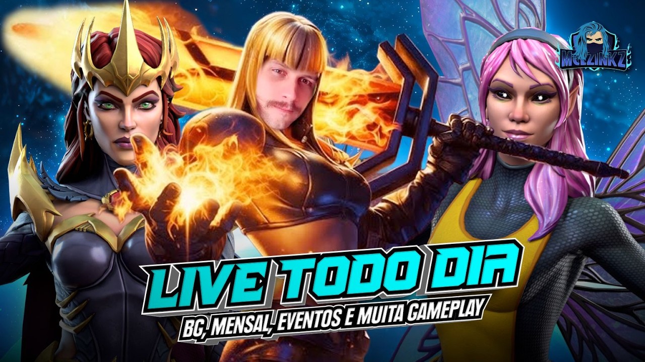 [LIVE] CONCLUSÃO DO NOVO MENSAL E TESTE DOS HERÓIS QUE TIVERAM REWORK | Marvel Torneio de Campeões