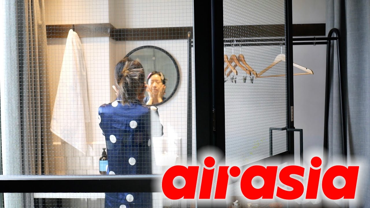 AirAsia在機場的過境旅館！KLIA2亞航工業風限量房✈️大馬必吃必喝機場都有！Tune Hotel #asamlaksa #oldtown #亞洲航空 #klia2 #tunehotel