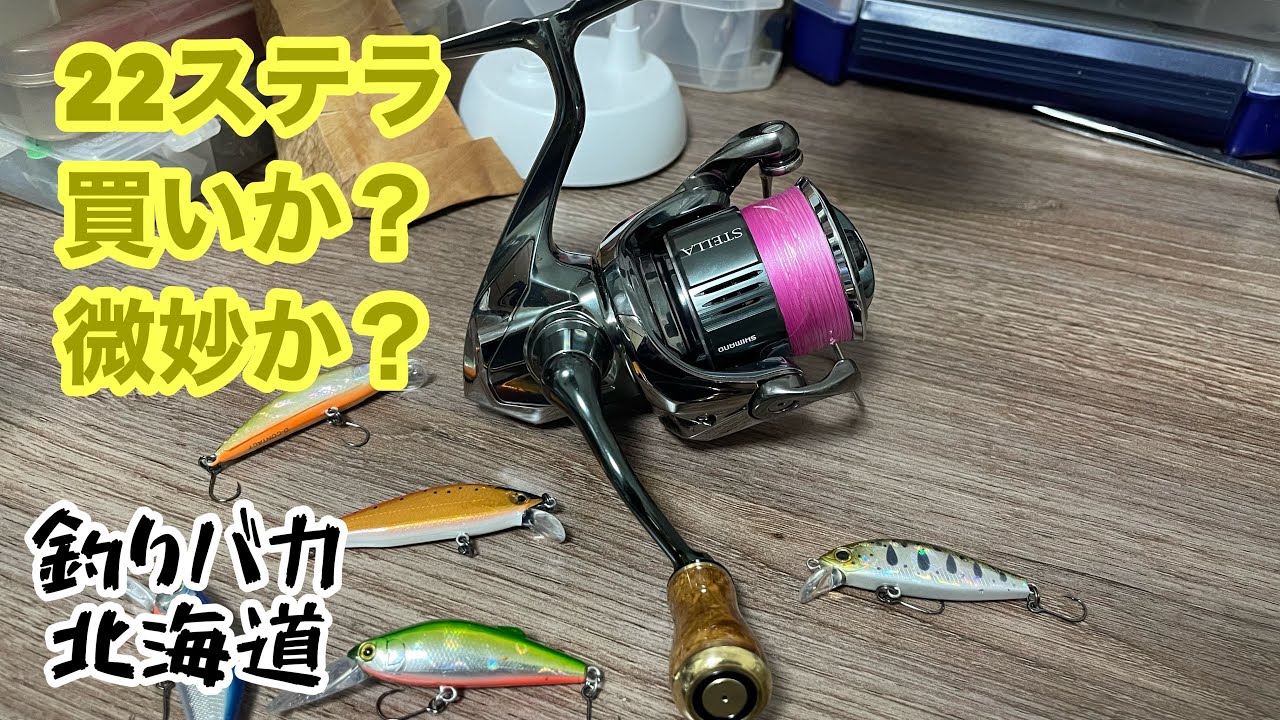 【渓流釣り】22ステラ1シーズン使ってみて【ルアーフィッシング】