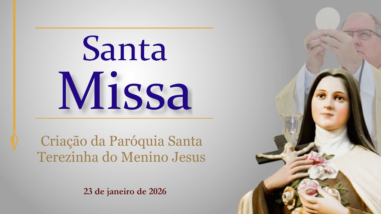 Santa Missa de criação da Paróquia Santa Terezinha do Menino Jesus (Terezina GO) - 23/01/2026