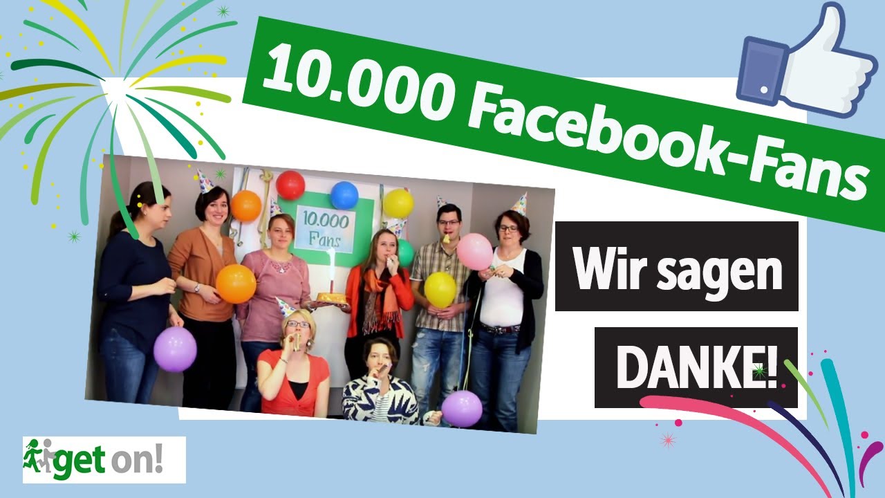 🎉🎈10000 Facebook-Fans / Rheuma-Liga