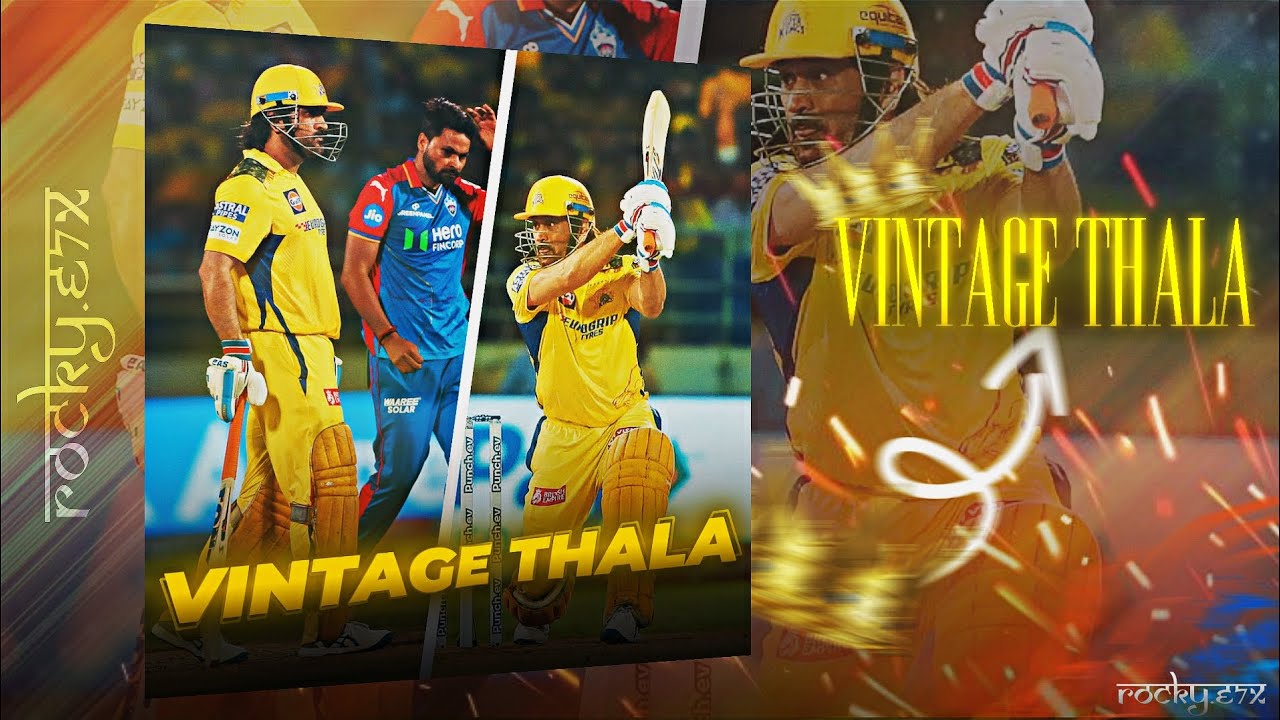 Vintage Thala 🫶