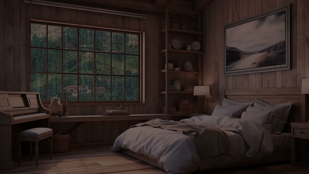 Create a Restful Atmosphere for Sleep and Stress Relief with Relaxing Rain Sounds ASMR