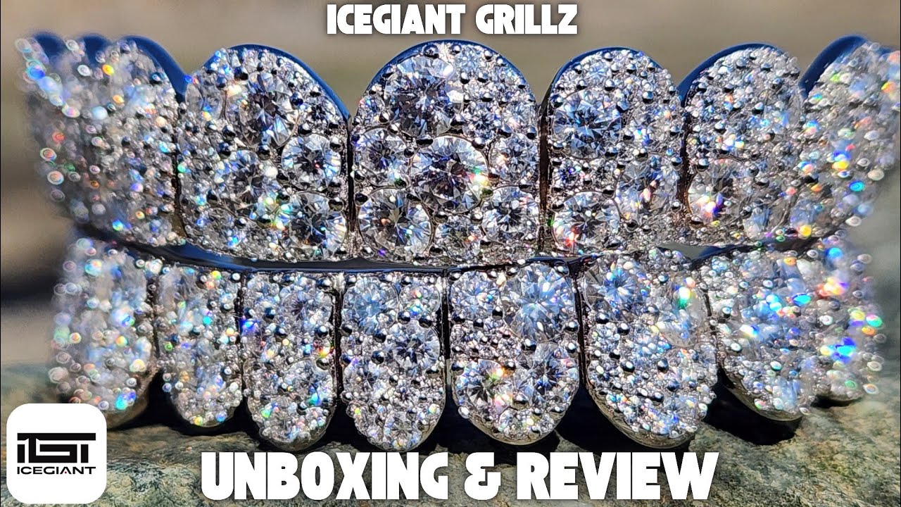 ICEGIANT'S 10&times;10 MOSAIC SETTING MOISSANITE GRILLZ REVIEW