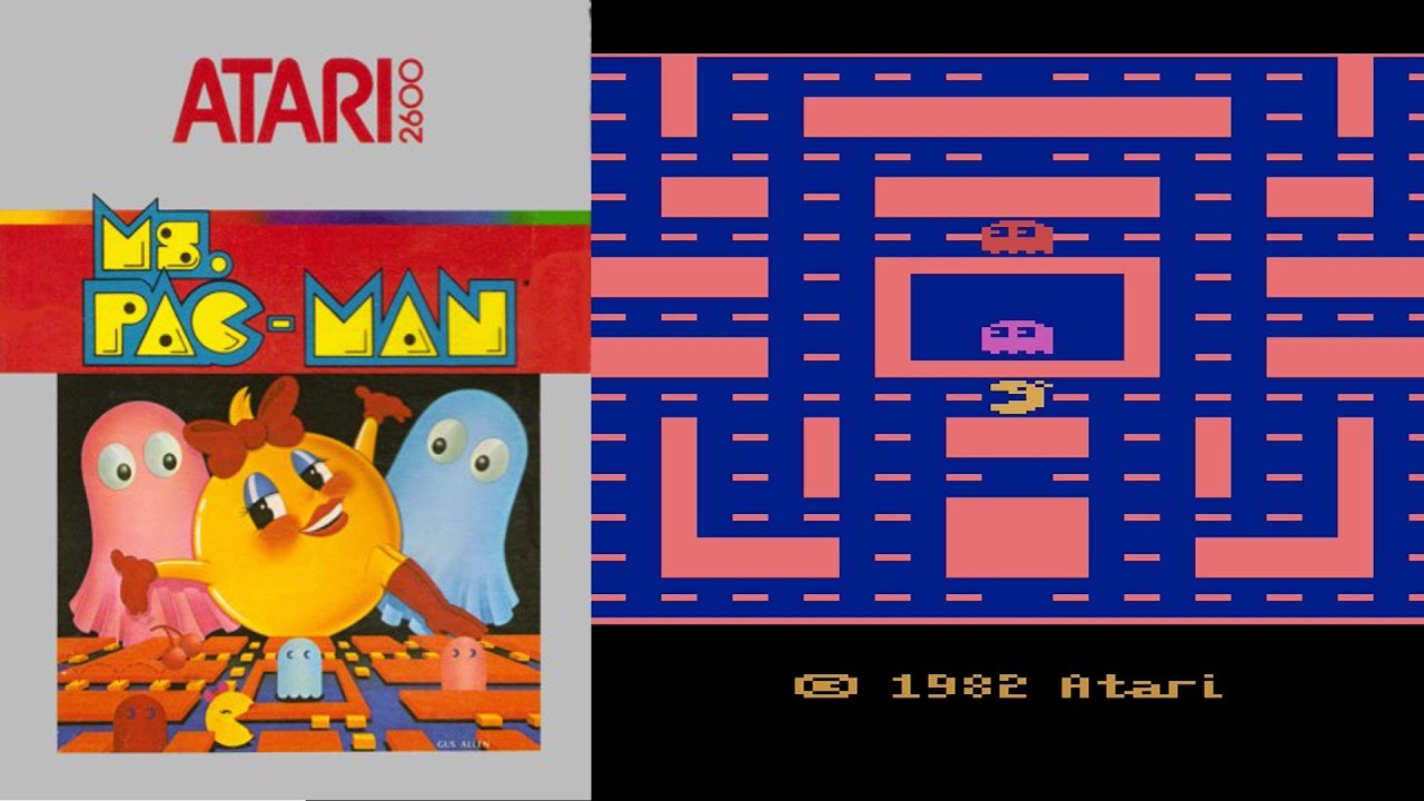 Ms. Pac-Man Atari 2600 [HD]