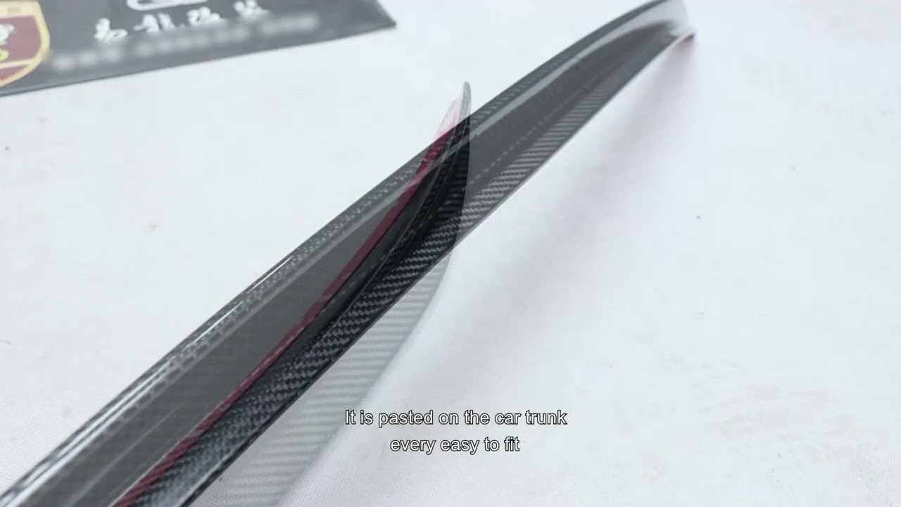 Porsche 992 Carbon Fiber Rear Ducktail Wing