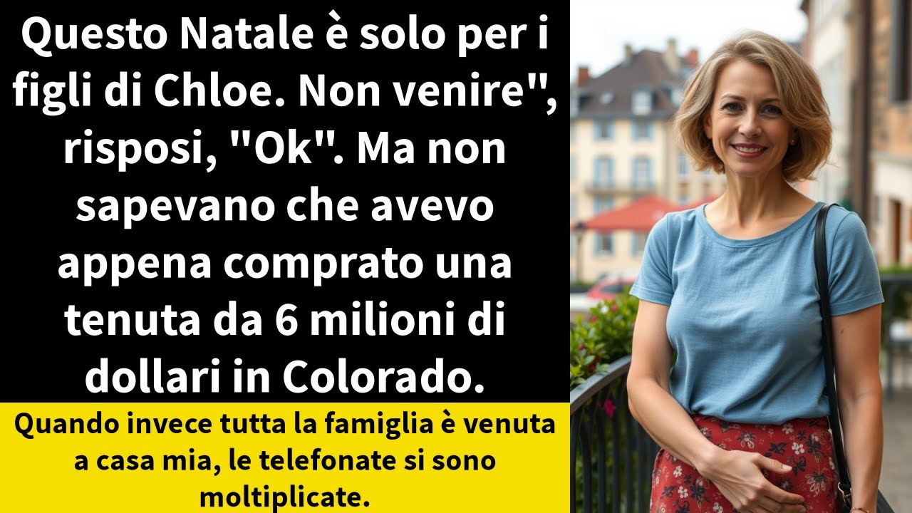 Questo Natale è solo per i figli di Chloe. Non venire