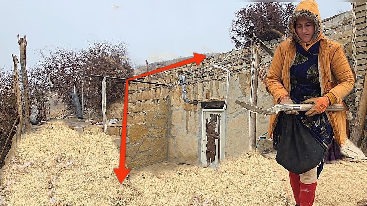 Straw on the Magic Cave: A Nomadic Lady's Trick to Prevent Rainwater Infiltration