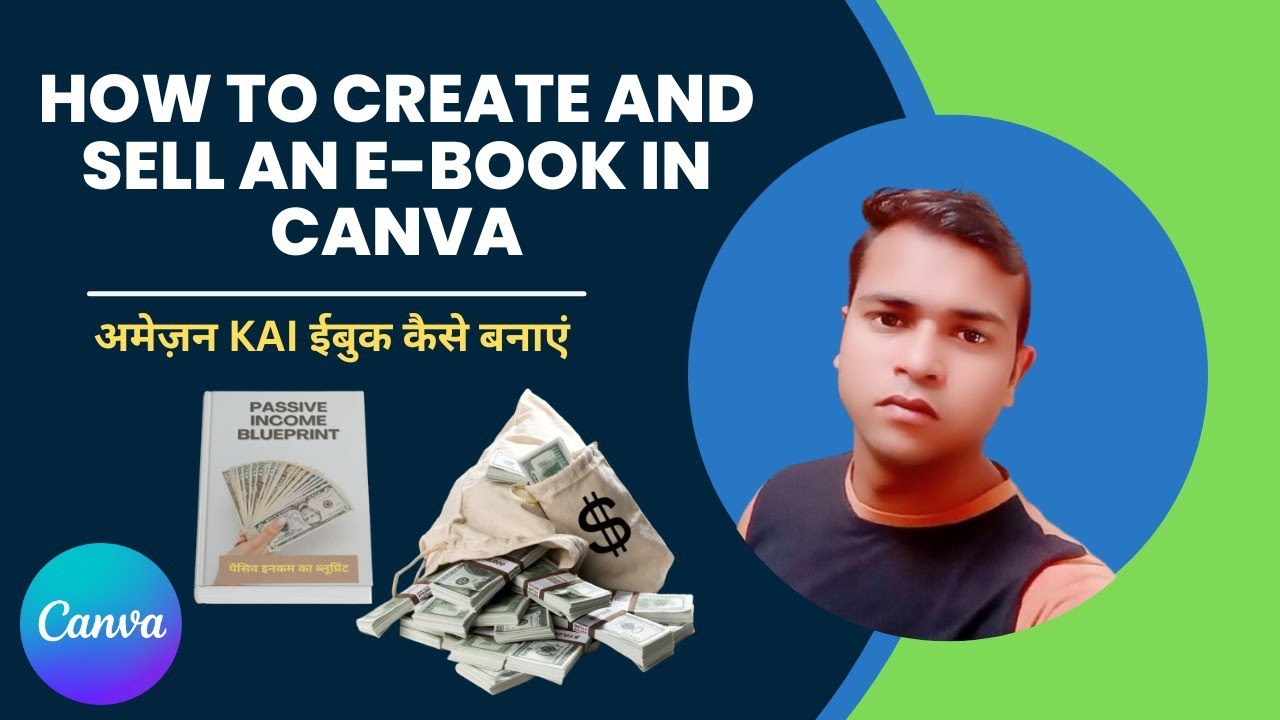How To Create and Sell an eBook on Amazon l Sell Digital Book on Amazon KDP l Canva Book 📚