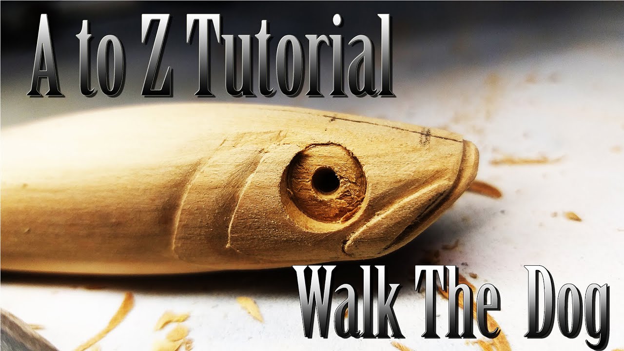 Lure making Turorial. Walk the Dog Topwater-part1