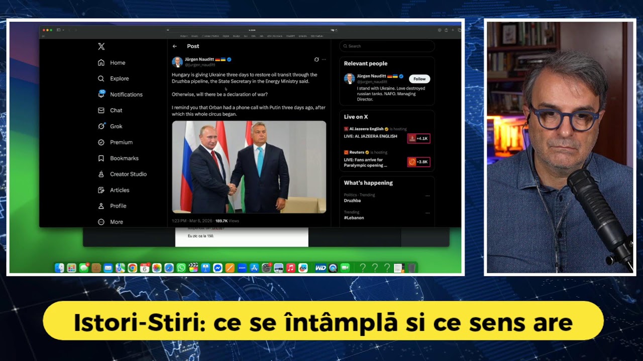 Istori-Stiri. Ce se intampla si ce sens are! Editia din 6 martie