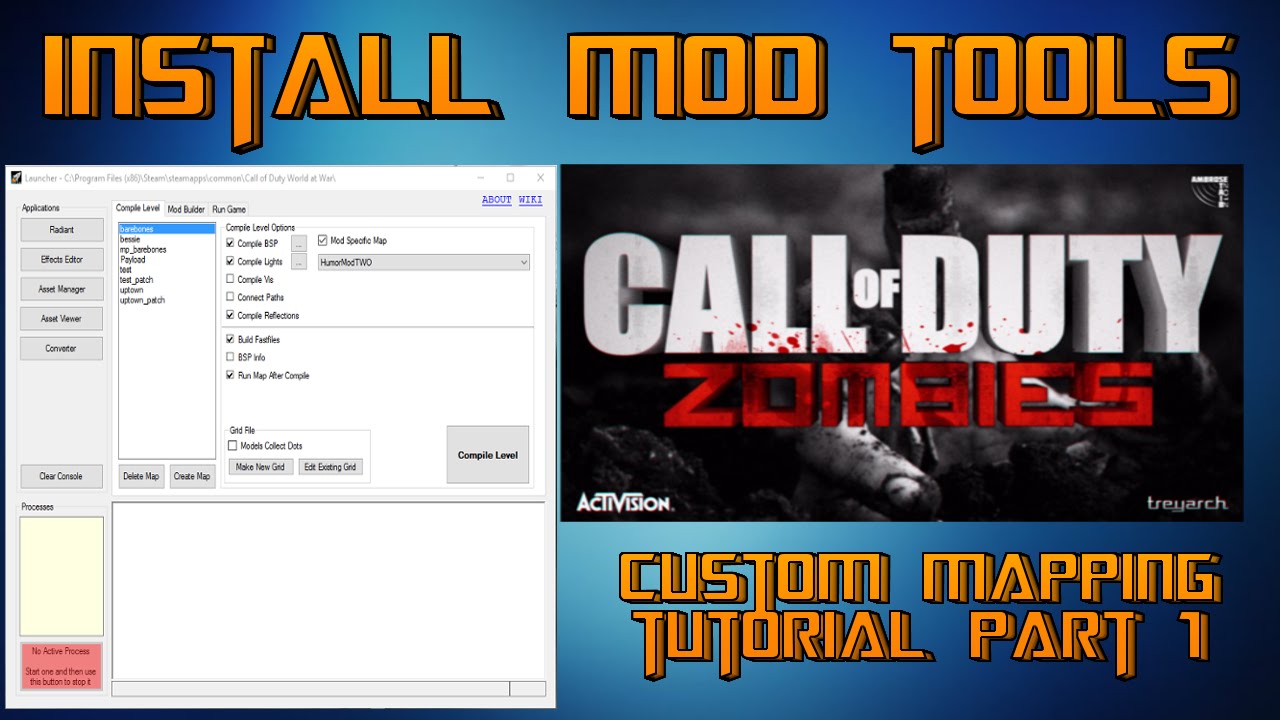 World At War PC Mod Tools Download - UGX Version - Make your Own Call of duty Map.