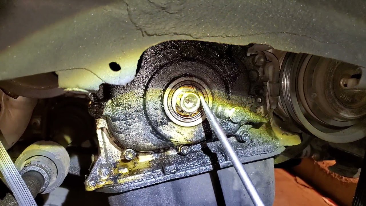 Toyota corolla 2000 1.8 como cambiar polea del cigüeñal y el selló