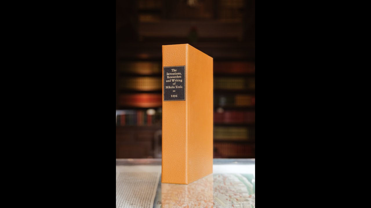 The Only Inscribed Nikola Tesla First Edition Ever Recorded
