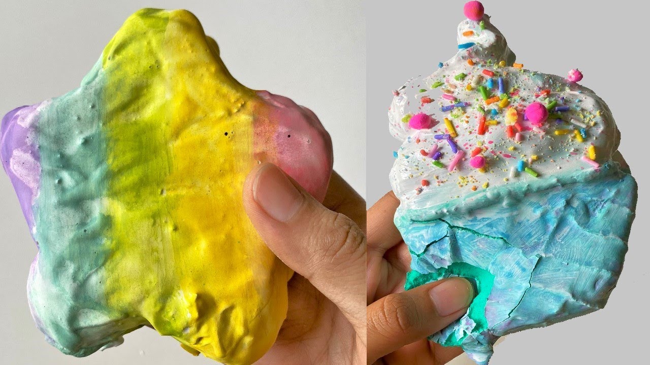This Rainbow Clay Crack Is TOO Satisfying 😳