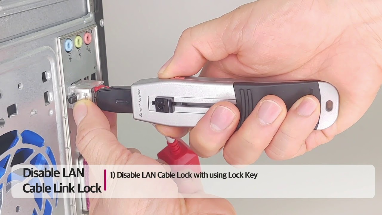 Smart Keeper _ Lan Cable Link Lock