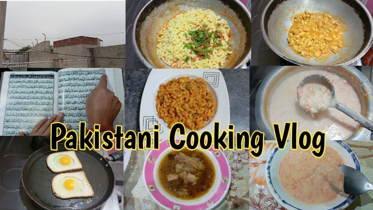 Chicken Tikka Macaroni | 5 Minutes Breakfast | Easy Gajrela | Pakistani Cooking Vlog