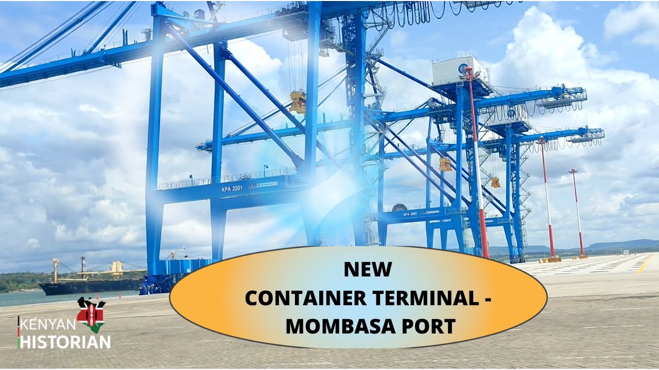 INSIDE MOMBASA PORT'S NEW CONTAINER TERMINAL:  President Kenyatta to commission it. #mobilephone
