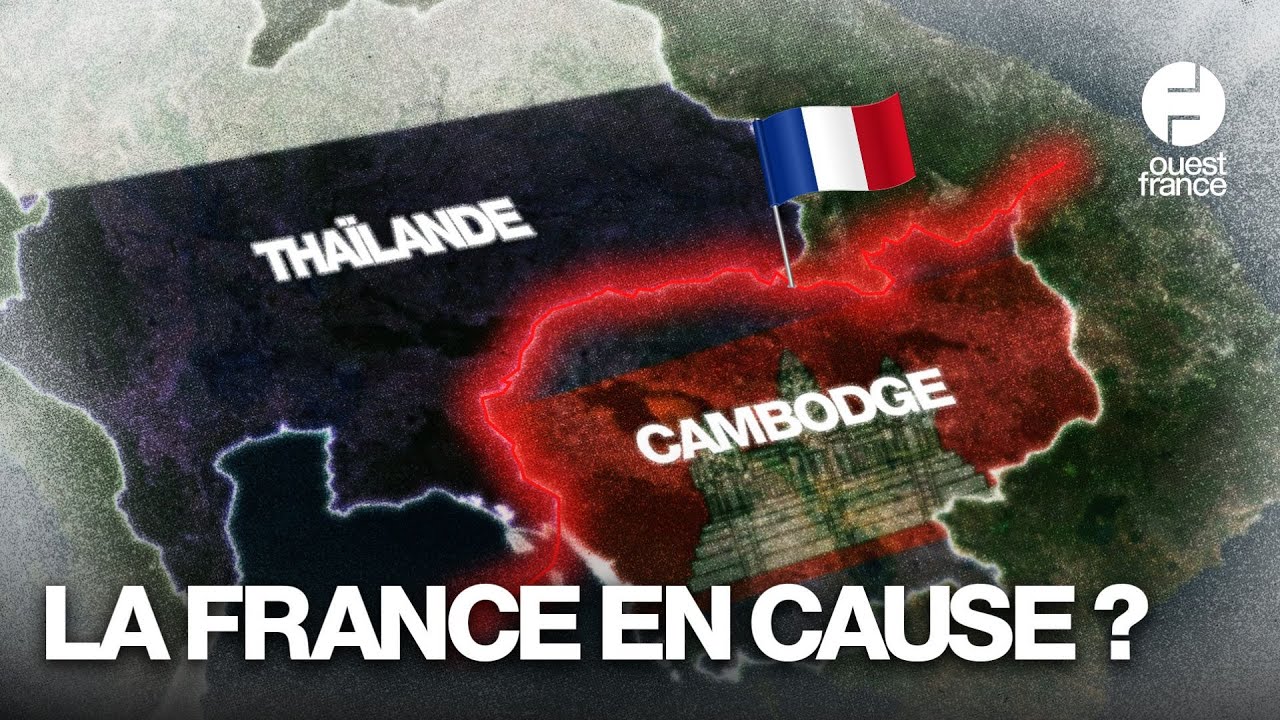 Une carte d'origine fran&ccedil;aise au c&oelig;ur du conflit entre la Tha&iuml;lande et le Cambodge