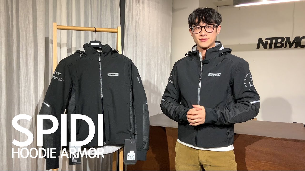 SPIDI 스피디 HOODIE ARMOR 후디 아머 오토바이 자켓
