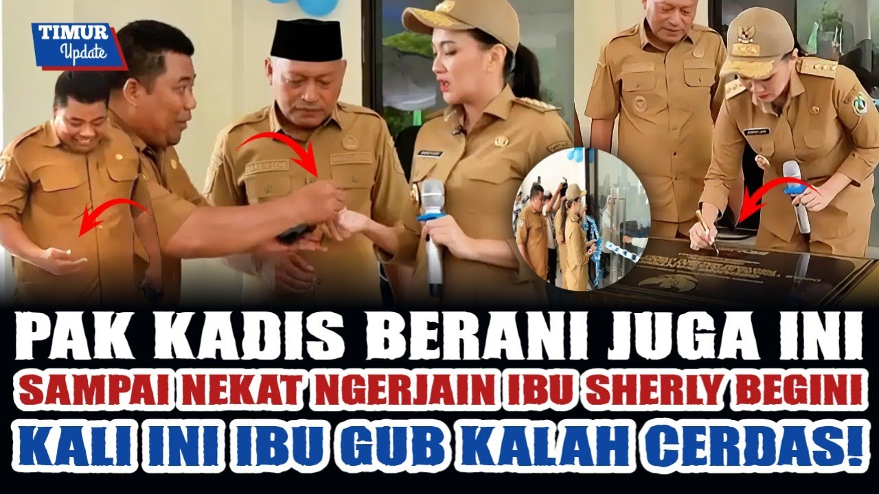 PANDAI JUGA PAK KADISNYA! SENYUM PU4S PAK KADIS BISA NGERJAIN GUB SHERLY BEGINI! 
