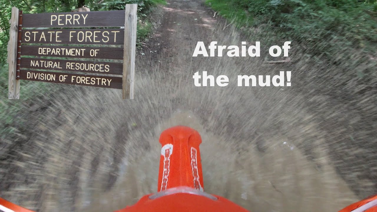 First Time on a Dirt Bike at Perry State Forest
