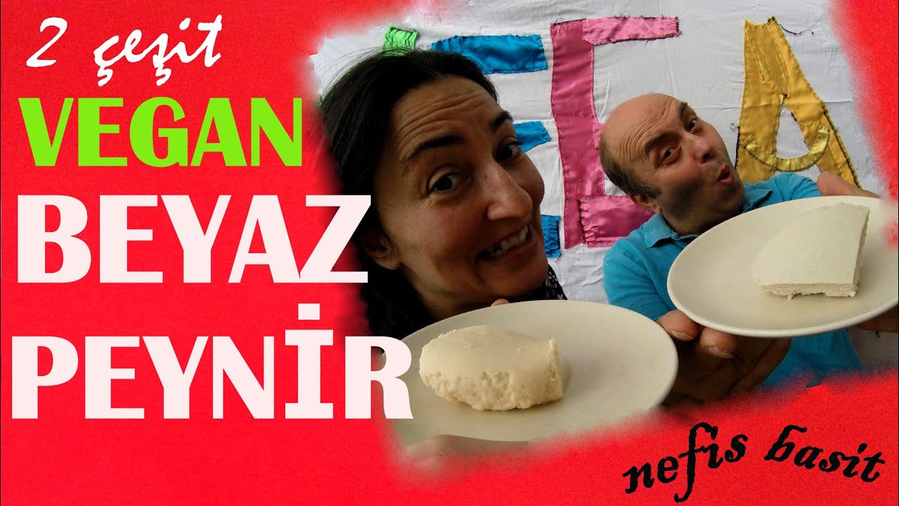 2 nefis VEGAN BEYAZ PEYNİR tarifi || NOHUT TOFU &  BAKLA TOFU çok çok şaşıracaksınız!!