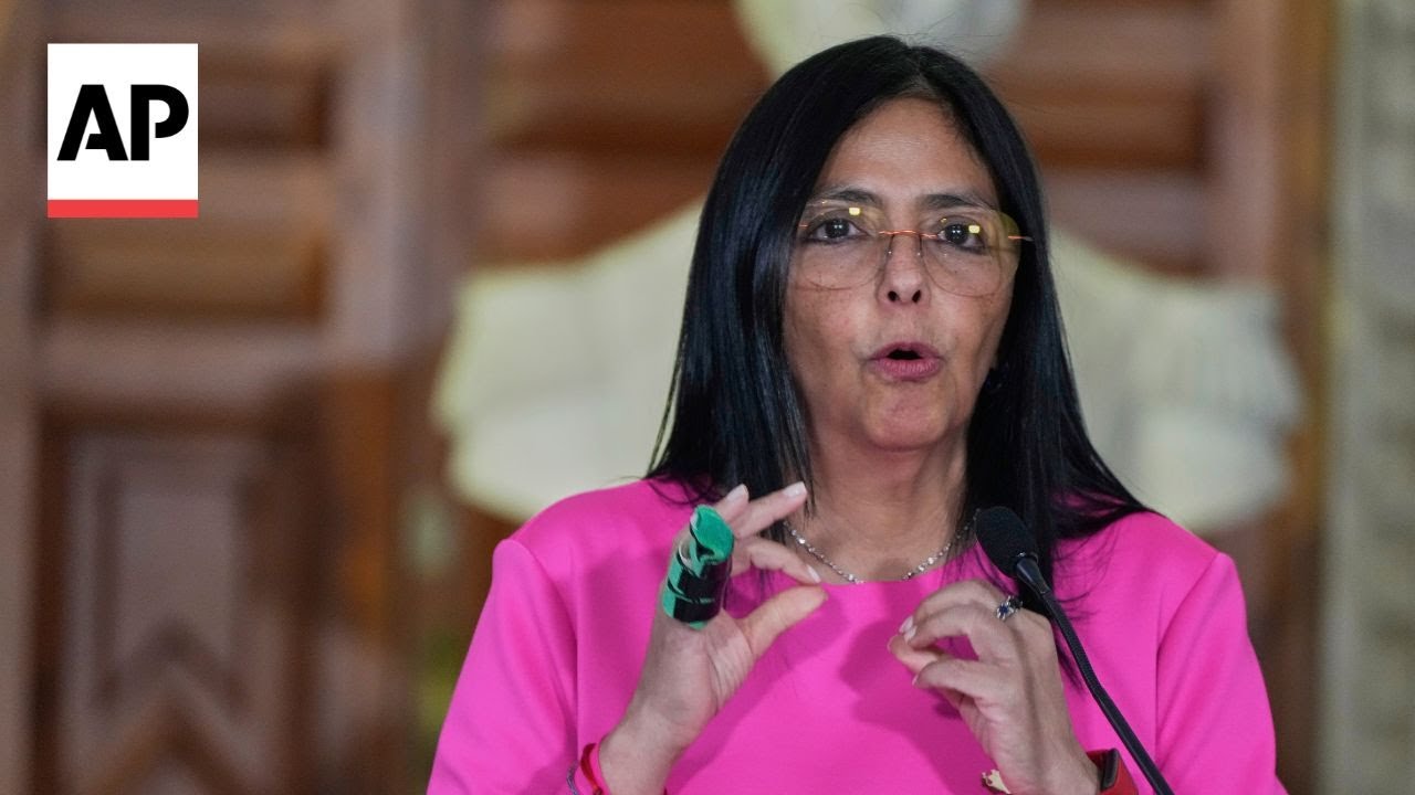 Acting President Delcy Rodr&iacute;guez comments on US-Venezuela relationship