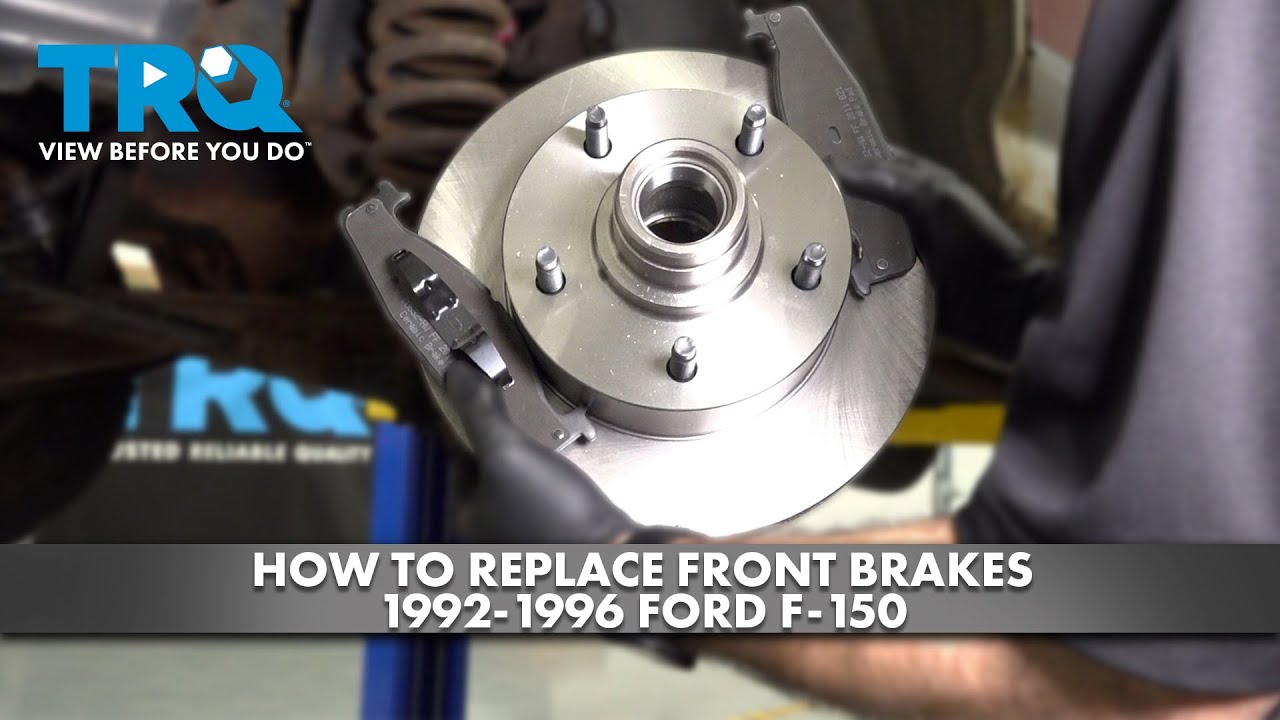 Как заменить передние тормоза Ford F-150 1992-1996 годов