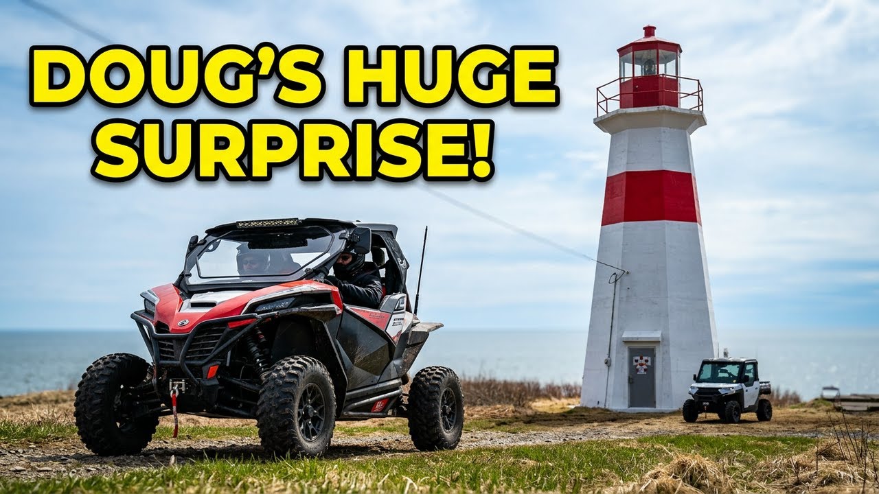 Exploring the Lorneville Trail Riders ATV Trails . . . and COPILOT DOUG HAS A SURPRISE!