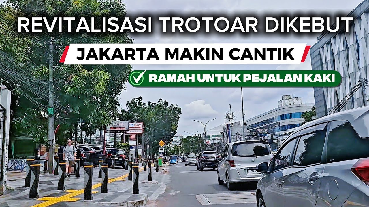 Update Revitalisasi Trotoar Pancoran - Manggarai 13 November 2025