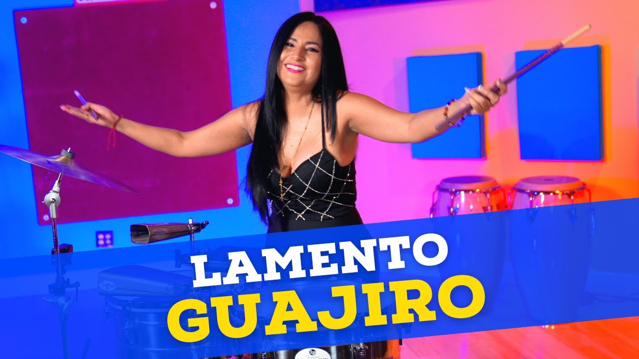 LAMENTO GUAJIRO - GRUPO NICHE (Timbales Interpretation Elisabeth Timbal) #salsa