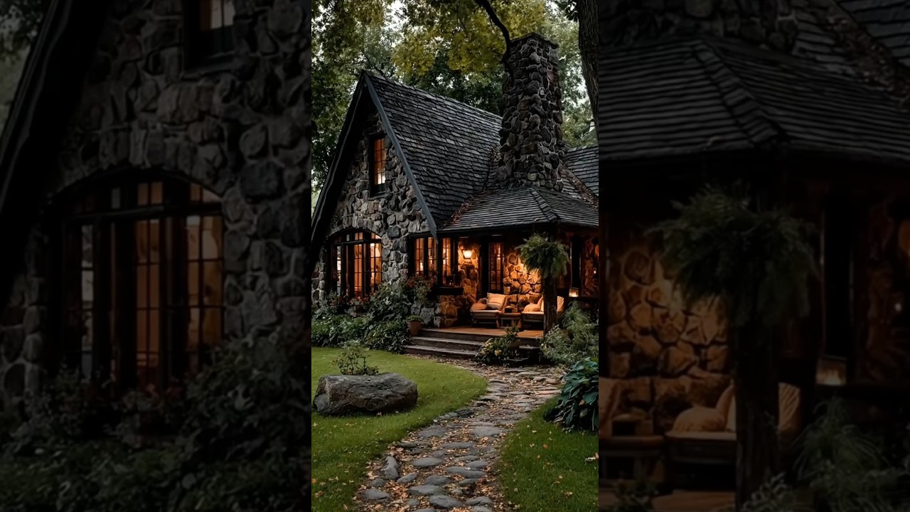 Inside the Coziest Stone Cottage &ndash; Fairytale Home Tour #stonecottage #cozycottage #cottagecore
