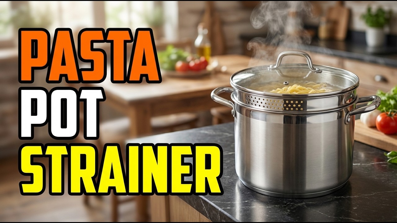 TOP 5 Best Pasta Pots with Strainers 2026